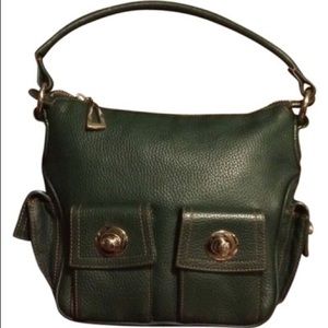 BCBGMAXAZRIA Evergreen Leather Satchel